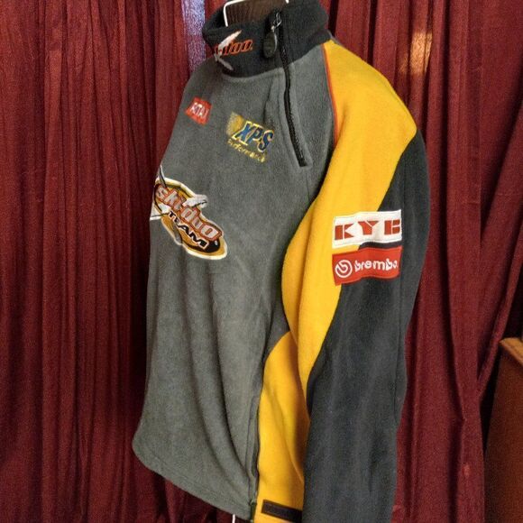 Ski-doo team neck zip Jacket size large - Picture 2 of 9